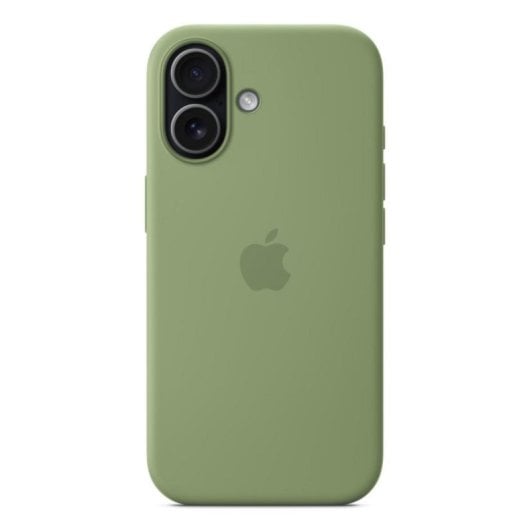 Custodia in silicone con MagSafe per iPhone 17 Light Moss/Verde 16 cm (6.3")