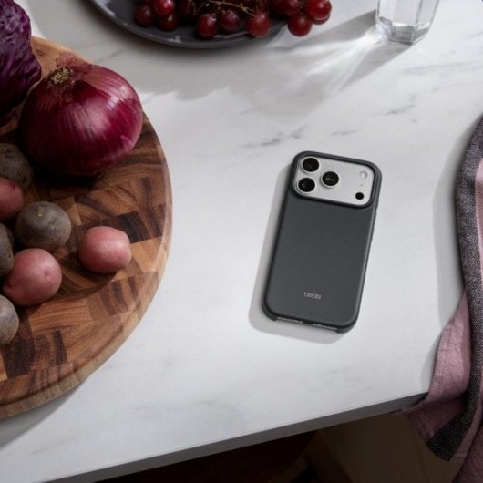Beats MagSafe Kamera-Steuerung Hülle Granite Gray für iPhone 17 Pro 6.3"