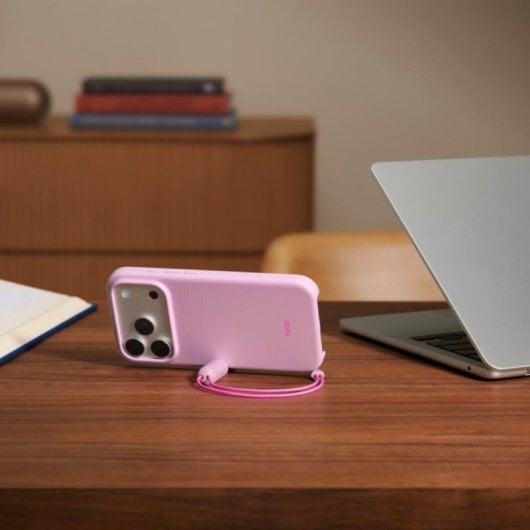Coque Kickstand de Beats avec MagSafe et Contrôle de Caméra pour iPhone 17 Pro Pebble Pink