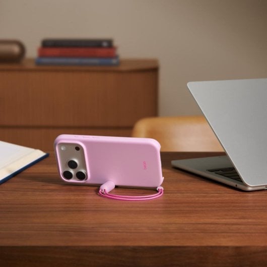 Coque Kickstand de Beats avec MagSafe et Contrôle de Caméra pour iPhone 17 Pro Pebble Pink