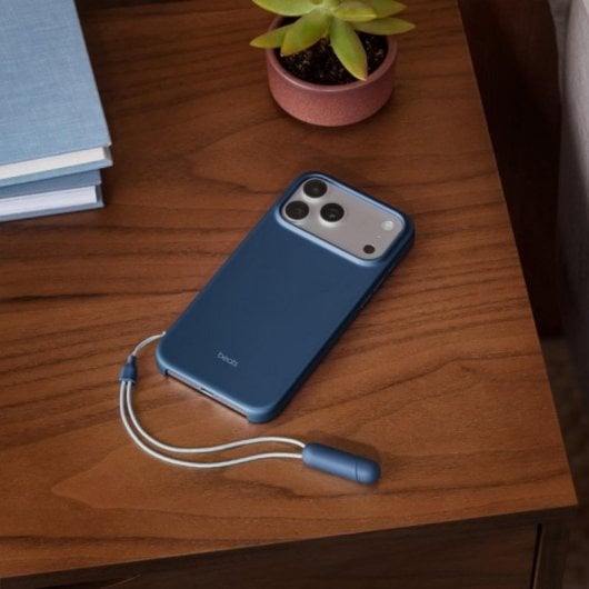 Coque Kickstand de Beats avec MagSafe et Contrôle de Caméra pour iPhone 17 Pro Max Bedrock Blue/6.9"