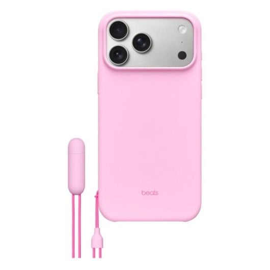 Coque Kickstand de Beats avec MagSafe et contrôle de caméra pour iPhone 17 Pro Max Pebble Pink