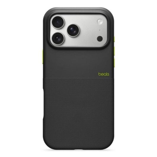 Coque Rugged Beats Everest Black avec MagSafe et Contrôle de Caméra pour iPhone 17 Pro Max 6.9" Microfibre/Polymère Noir