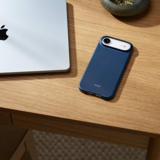 Coque Beats avec MagSafe et Contrôle de Caméra pour iPhone Air Bleu Bedrock 16,5 cm (6.5")
