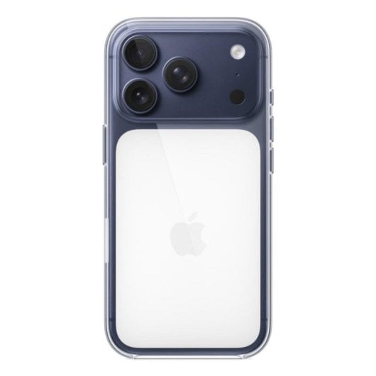 Custodia trasparente per iPhone 17 Pro, compatibile MagSafe, policarbonato, antigraffio, anti-ingiallente
