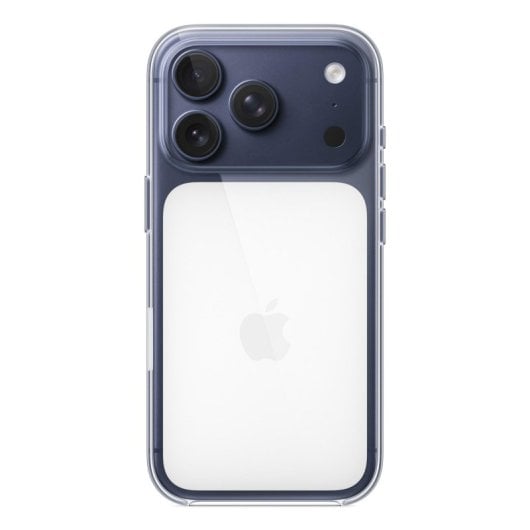 Custodia trasparente per iPhone 17 Pro, compatibile MagSafe, policarbonato, antigraffio, anti-ingiallente