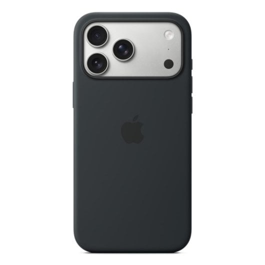 Funda de Silicona Negra con MagSafe para iPhone 17 Pro Max