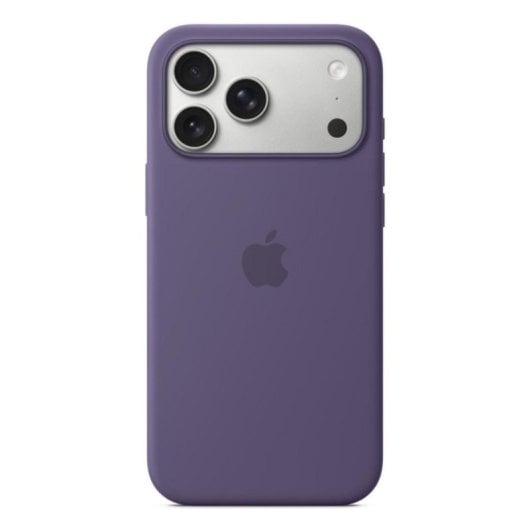 Apple MGFN4ZM/A Silikonhülle mit MagSafe für iPhone 17 Pro Max Purple Fog
