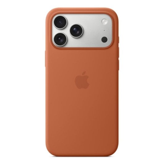 Apple MGFQ4ZM/A Silikonhülle mit MagSafe Terracotta Kompatibel mit iPhone 17 Pro Max 17,5 cm (6,9")