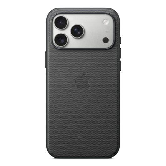 Custodia intrecciata tecnica MagSafe per Apple iPhone 17 Pro Max, Nero