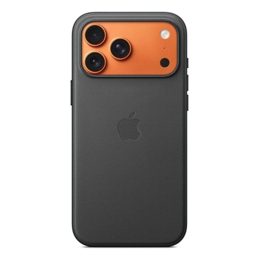 Custodia intrecciata tecnica MagSafe per Apple iPhone 17 Pro Max, Nero