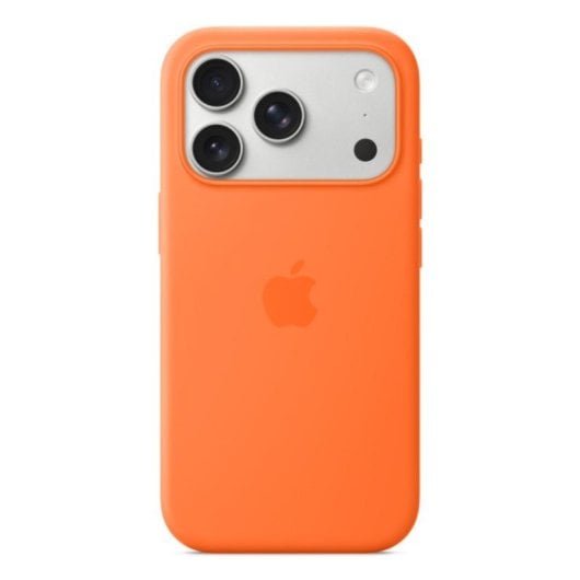 Custodia in silicone con MagSafe per iPhone 17 Pro, Arancione