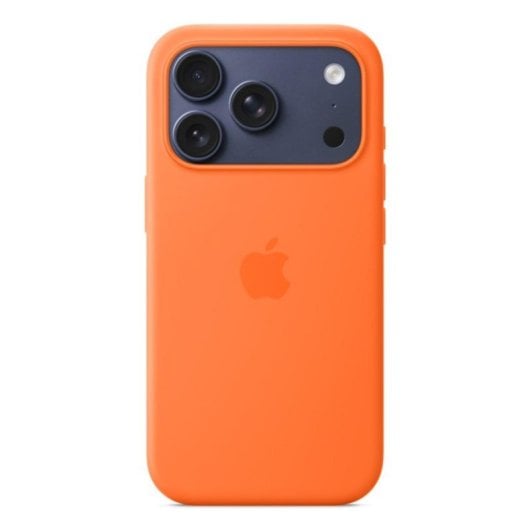 Custodia in silicone con MagSafe per iPhone 17 Pro, Arancione