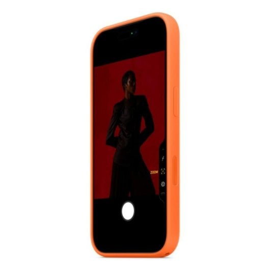 Custodia in silicone con MagSafe per iPhone 17 Pro, Arancione