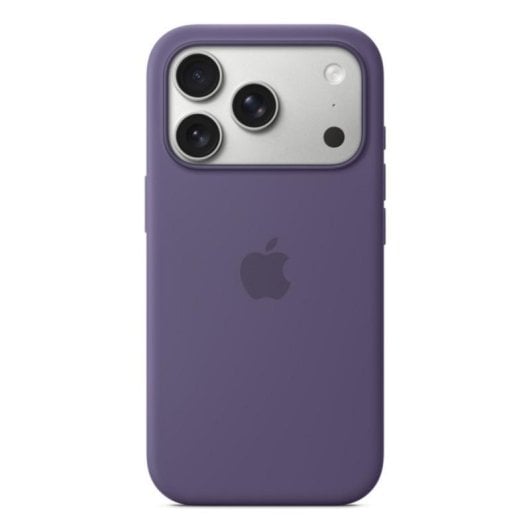 Custodia in silicone con MagSafe per iPhone 17 Pro Purple Fog 6.3"