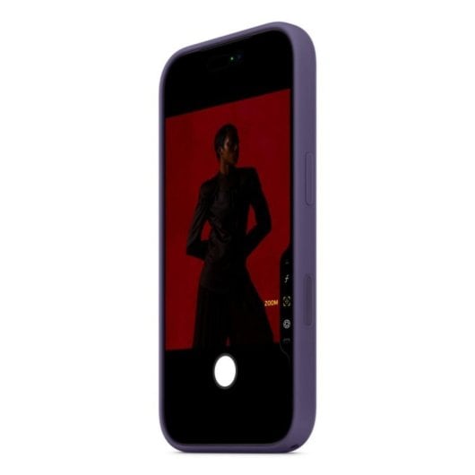 Custodia in silicone con MagSafe per iPhone 17 Pro Purple Fog 6.3"