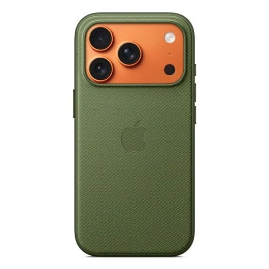 Custodia intrecciata tecnica con MagSafe per iPhone 17 Pro Verde (Apple MGF74ZM/A) 16 cm (6.3")