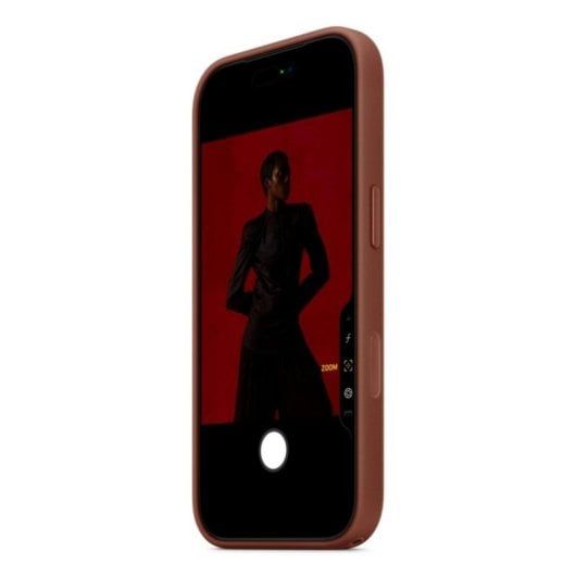 Custodia intrecciata tecnica con MagSafe per iPhone 17 Pro Sienna 6.3" Arancione
