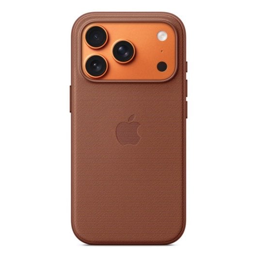 Custodia intrecciata tecnica con MagSafe per iPhone 17 Pro Sienna 6.3" Arancione