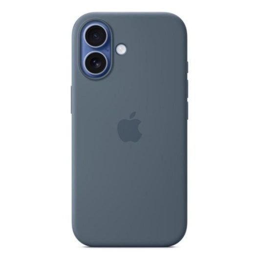Custodia in silicone con MagSafe per iPhone 17 Anchor Blue 16 cm (6.3")