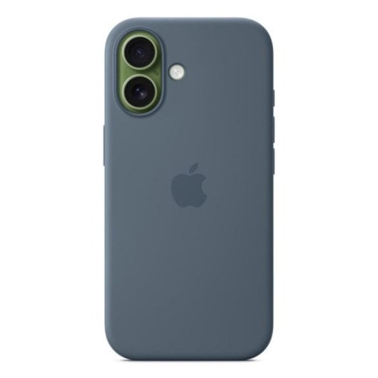 Custodia in silicone con MagSafe per iPhone 17 Anchor Blue 16 cm (6.3")