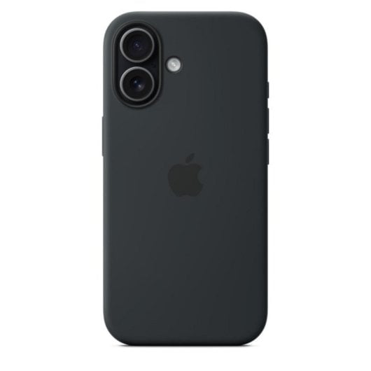 Custodia in silicone con MagSafe per Apple iPhone 17 Nero