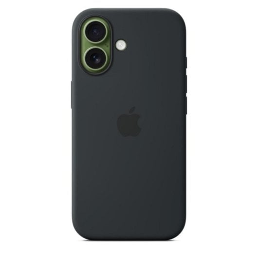 Custodia in silicone con MagSafe per Apple iPhone 17 Nero