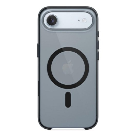 Custodia ultrasottile magnetica Shadow per iPhone Air, 6.5", Policarbonato, Nero Traslucido, MagSafe
