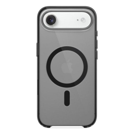 Custodia ultrasottile magnetica Shadow per iPhone Air, 6.5", Policarbonato, Nero Traslucido, MagSafe