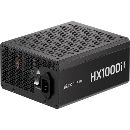 Fonte de Alimentação Corsair 1000W Cybenetics Platinum HX1000i SHIFT iCUE LINK modular control digital