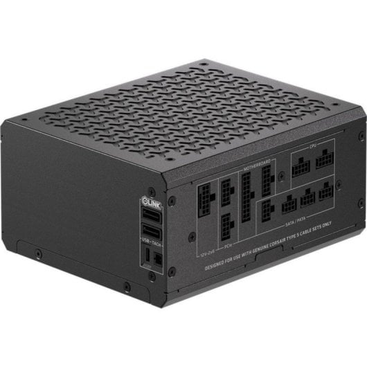 Fonte de Alimentação Corsair 1000W Cybenetics Platinum HX1000i SHIFT iCUE LINK modular control digital