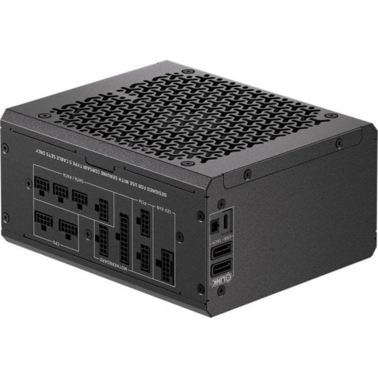 Fonte de Alimentação Corsair 1000W Cybenetics Platinum HX1000i SHIFT iCUE LINK modular control digital