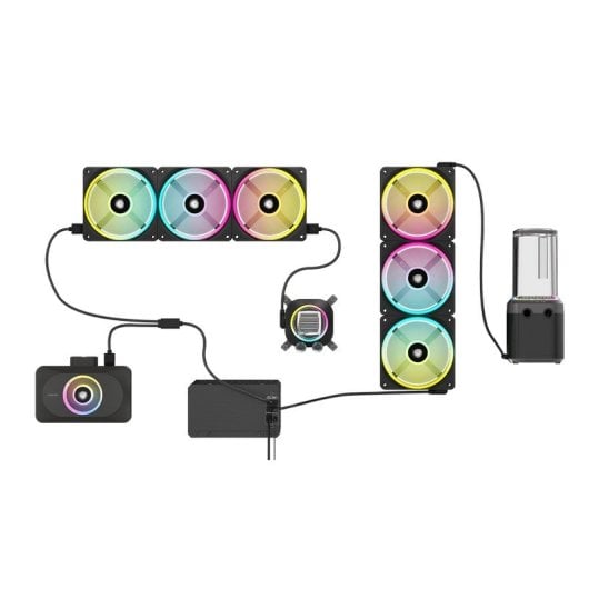 Fonte de Alimentação Corsair 1000W Cybenetics Platinum HX1000i SHIFT iCUE LINK modular control digital