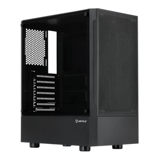 UNYKAch Aero C35 Caixa ATX com Vidro Temperado e Fonte de Alimentação 500W Preta