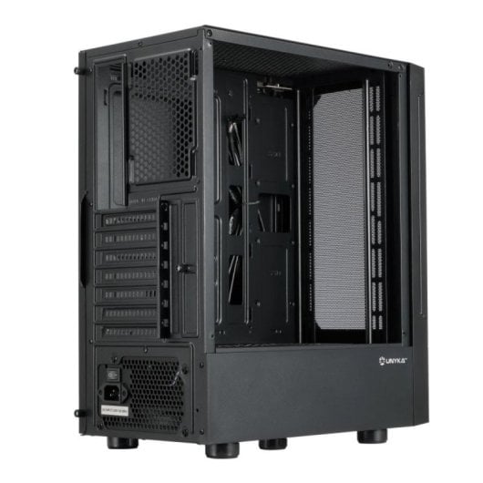 UNYKAch Aero C35 Caixa ATX com Vidro Temperado e Fonte de Alimentação 500W Preta
