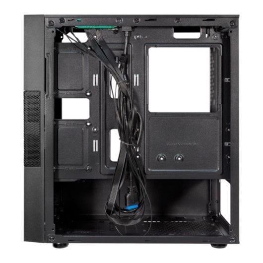 Caja UNYKAch Aero C25 Micro ATX Negra con Fuente ATX 500W y Panel Lateral de Cristal Templado