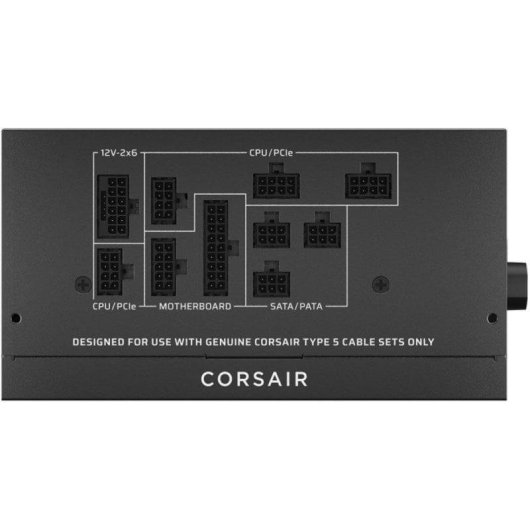 Fuente de Alimentación Corsair RM750x Shift 750W Certificação Cybenetics Gold modular