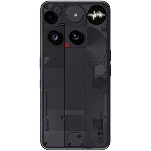 Nothing Phone (3) 6.67" AMOLED 12GB/256GB BT 6.0 WiFi 7 65W + Ear Auriculares Bluetooth Negros