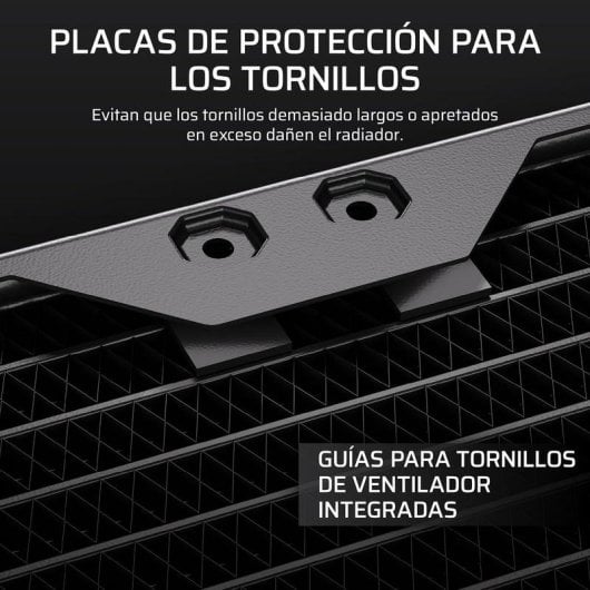 Refrigeración Líquida Corsair Hydro X Series XR7 480mm 4 Ventiladores Placas Protección G1/4