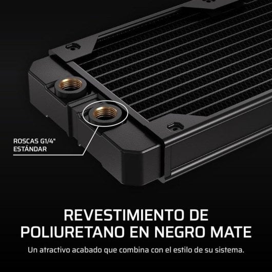 Refrigeración Líquida Corsair Hydro X Series XR5 360mm 3 Ventiladores Compatibilidad iCUE Link