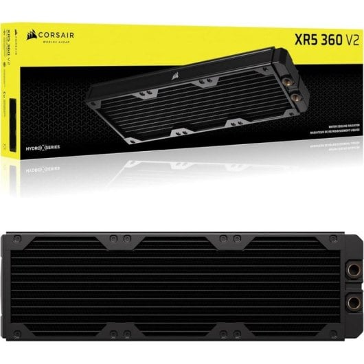 Refrigeración Líquida Corsair Hydro X Series XR5 360mm 3 Ventiladores Compatibilidad iCUE Link