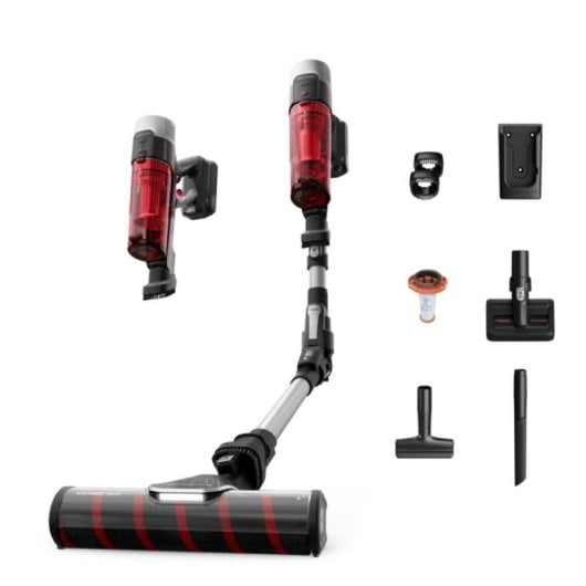 Aspiradora sem cabo Rowenta X-Force Flex 9.60 RH2087WO 250W Autonomia 45 min Filtro lavável LED