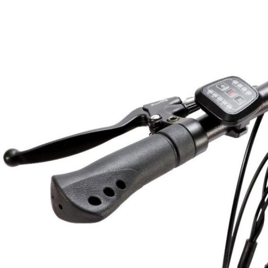 Bicicleta elétrica Nilox NXEBJ2 30 km autonomia 25 kmh 250 W Dobrável Luz Integrada Cinza