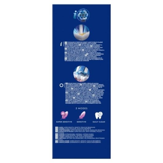 Elektrische Zahnbürste Oral-B iO Series 2 Schwarz Grün Vibrationsbürste 3 Modi 2 Griffstücke 2 Köpfe
