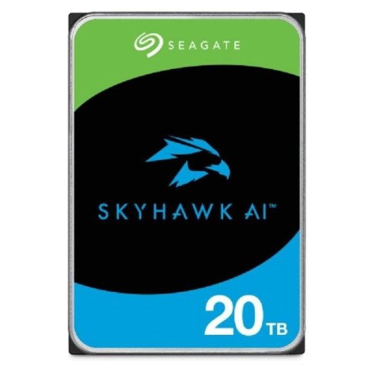Disco Duro Seagate SkyHawk AI 20 TB HDD 7200rpm 6 Gbit/s RV
