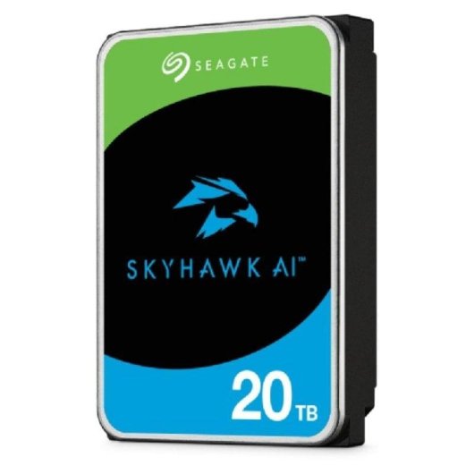 Disco Duro Seagate SkyHawk AI 20 TB HDD 7200rpm 6 Gbit/s RV