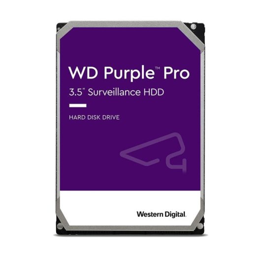Disco Duro Western Digital 14TB HDD 7200rpm 6 Gbit/s WD142PURP Purple Pro + Proteção Avançada