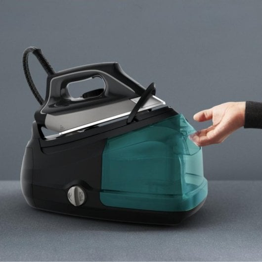 Centro de planchado Rowenta DG8627F0 2400W 7,2 bar Microsteam 400HD 1,1L ECO Negro Verde