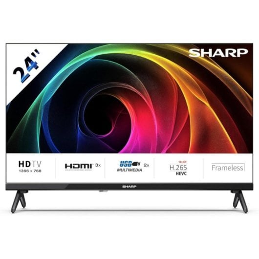 Sharp LED 24HA1205E 24" HD Ready Dolby Digital