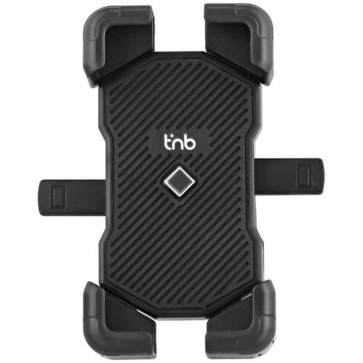 Supporto smartphone universale manubrio bici/scooter ABS 7,2" nero rotazione 360° antishock blocco automatico